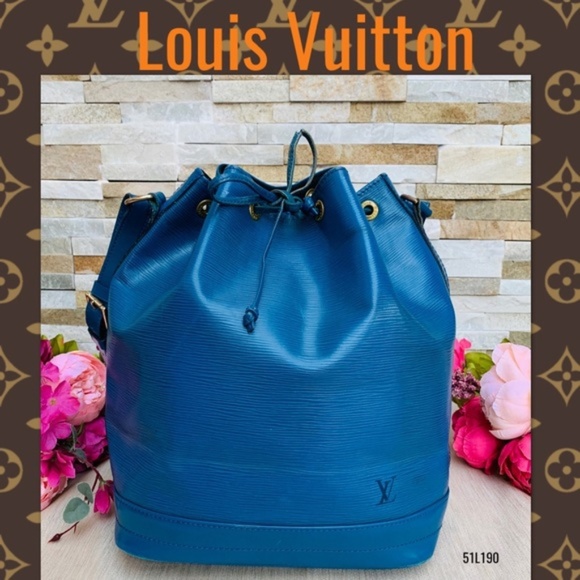 louis vuitton Handbags - Louis Vuitton Shoulder bag noe petit epi blue